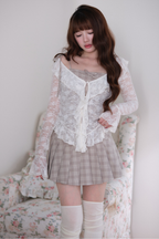 レーストップス+キャミソールスカート