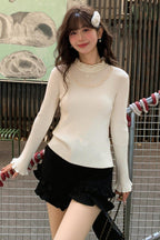 レーストリムリボントップス